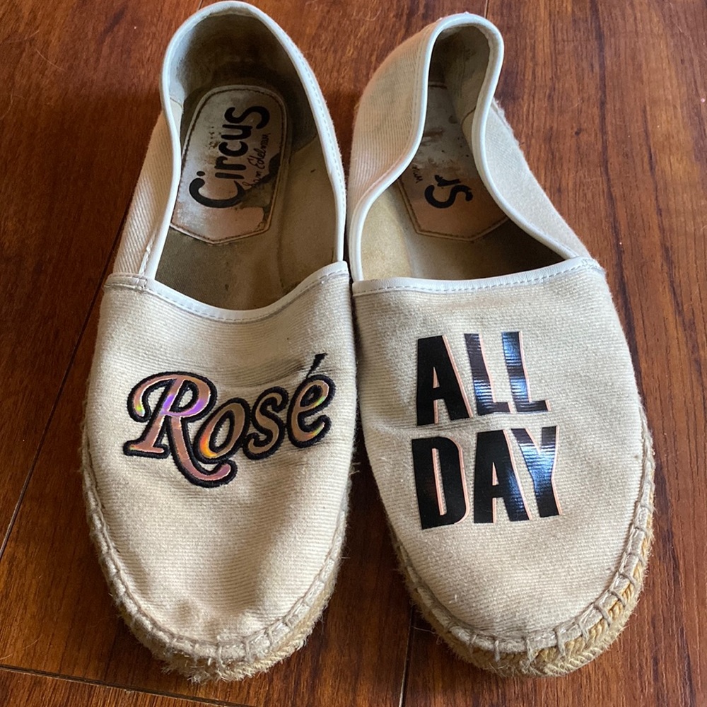 USED! Rose All Day - Circus Sam Edelman espadrilles